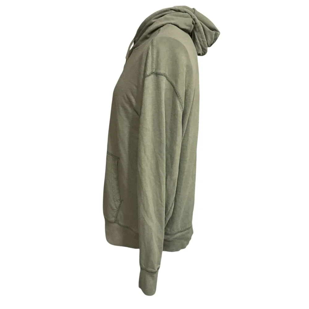 J. Crew Men's Pockets Long Sleeve‎ 100% Cotton Pullover Hoodie Sweatshirt Size L